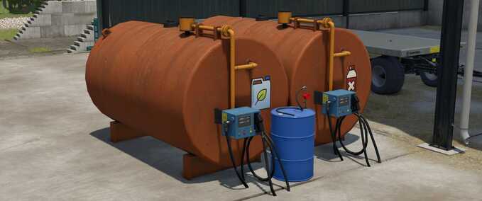 Tank for Herbicides, Liquid Fertilizers and Silage Additives Mod Image