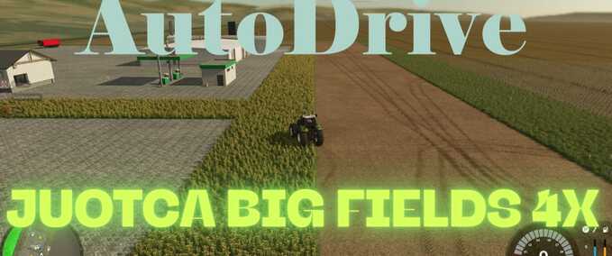 courseplay courses AutoDrive Course for Juotca Big Fields 4x Farming Simulator mod