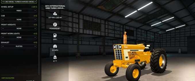 Other manufactors 1974 International 1066 Farming Simulator mod
