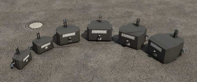 weights Sonarol Weight Pack Farming Simulator mod