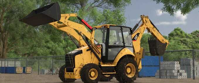 Caterpillar 420 Fit Backhoe Loader Mod Image