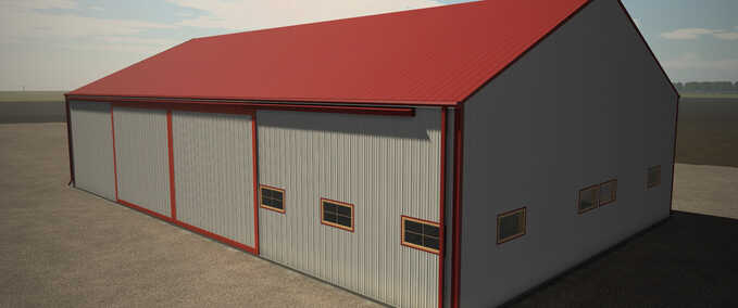 Sheds Shed with Double Sliding Doors Farming Simulator mod