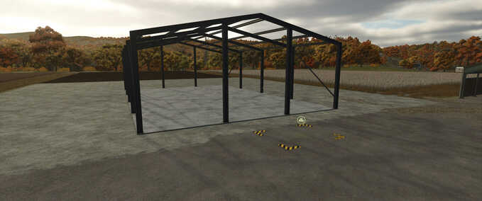 Placeable Objects British Constructible Shed Farming Simulator mod