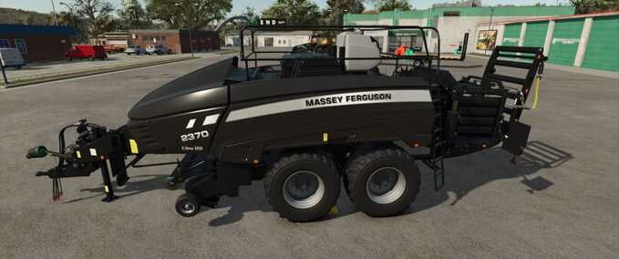 Balers Massey Ferguson 2370 UHD Ultra Baler Farming Simulator mod