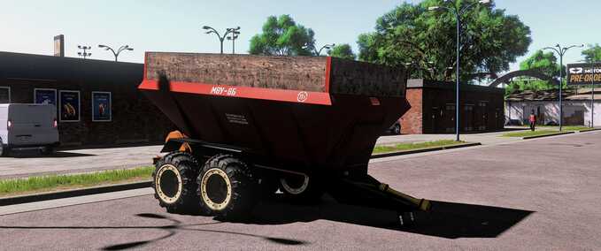 manure spreader MVU-8 Manure Spreader Farming Simulator mod