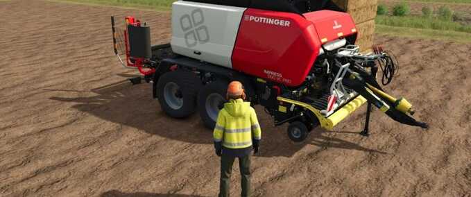 Balers Poettinger Impress 3190 VC PRO Speedy Farming Simulator mod