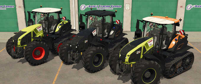 Claas CLAAS Axion 930-960 Terra Trac – 20 Years Edition Farming Simulator mod