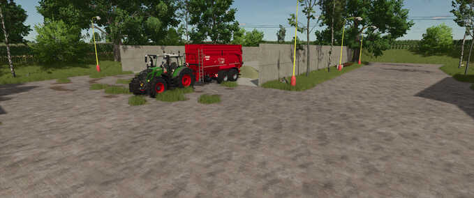 Silos Concrete Bunker Silos Farming Simulator mod