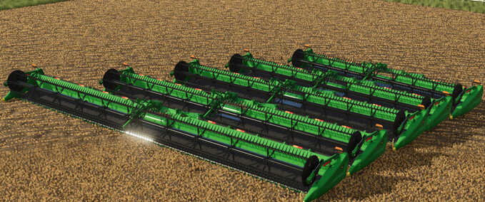 Cutters John Deere HD35F / HD40F / HD45F / HD50F / HD62F Articulated Headers Farming Simulator mod