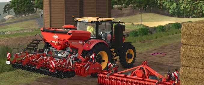 Kuhn HR 4040 + VENTA 4030 Rust Edition Mod Image