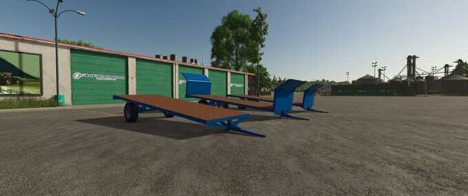 Other trailers Artisanal Flatbed Trailer Farming Simulator mod