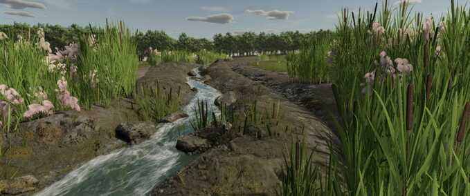 Maps Rolling Meadow Farming Simulator mod