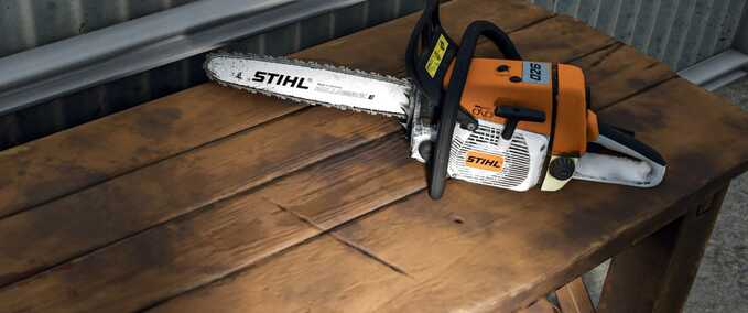 Forestry STIHL 026 Chainsaw Farming Simulator mod