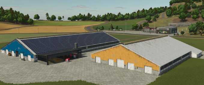 Animal Pens Lizard Cow Barns Farming Simulator mod