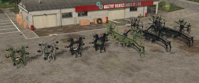 Krone Swadro and Vendro Pack Mod Image