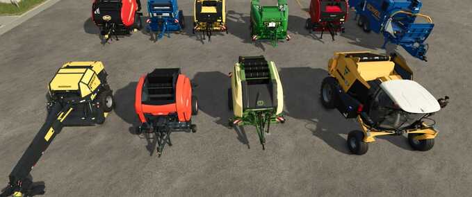 Balers Selectable Bale Capacity Pack Farming Simulator mod