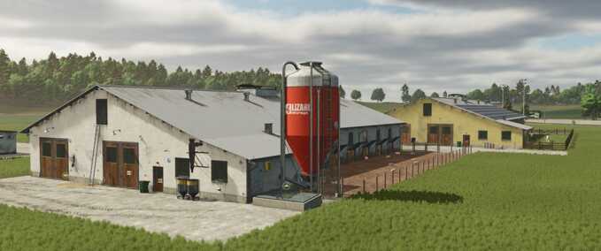 Animal Pens Lizard Animal Barns Farming Simulator mod