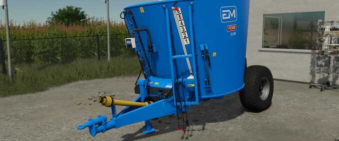 Forage Wagons EuroMilk Rino FX500 Slim Farming Simulator mod