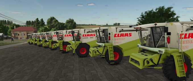 Claas CLAAS Lexion 410-480 Pack Farming Simulator mod