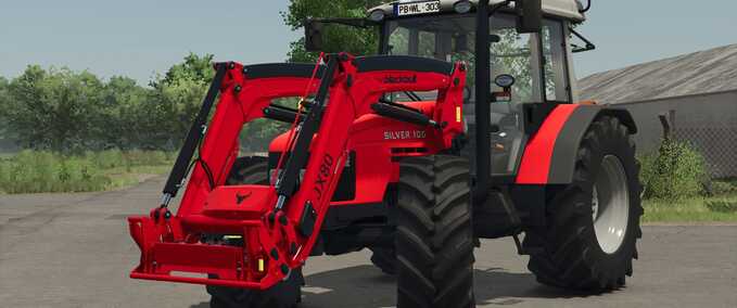 Black Bull JX80 Front Loader Mod Image