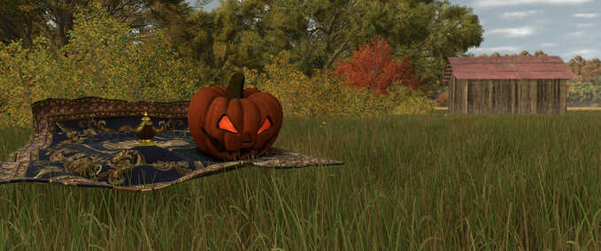 Other Vehicles Magic Carpet - Halloween Edition Farming Simulator mod
