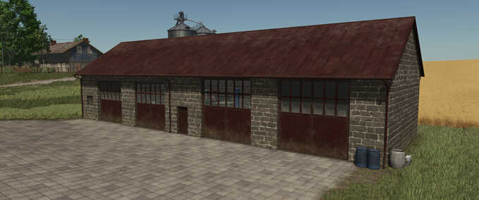Buildings with Functions Polish Workshop Farming Simulator mod