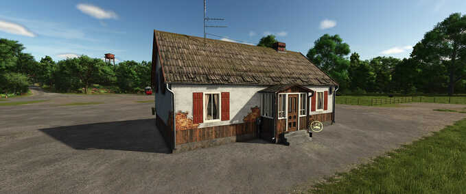 Buildings with Functions Old Polish Farmhouse Farming Simulator mod
