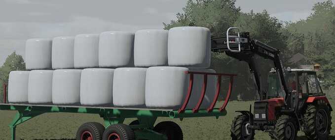 PRT 10 Bale Trailer Mod Image