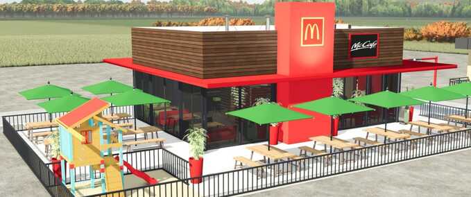 Selling Points McDonald's Sell Point Farming Simulator mod