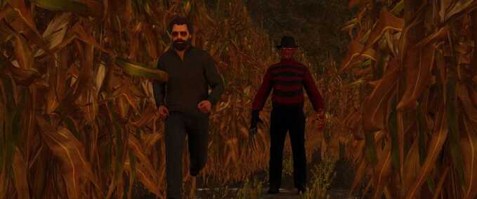 Decoration Halloween Freddy Krueger Farming Simulator mod