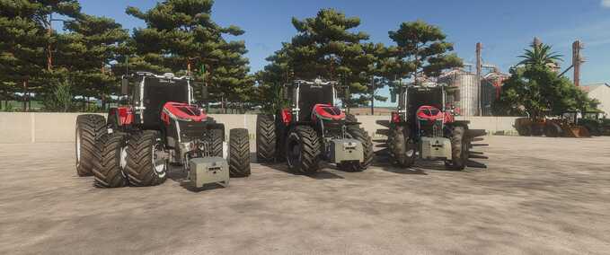 Sonstige Traktoren Massey Ferguson 9S Bearbeitung Landwirtschafts Simulator mod