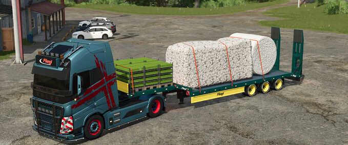 Fliegl SDS Lowloader Pack Mod Image