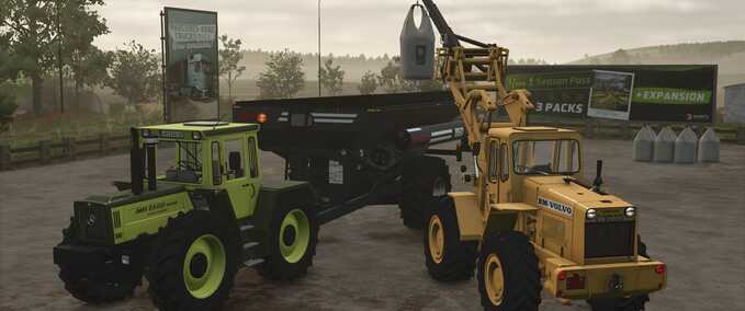 Augerwagon with Lime Mod Image