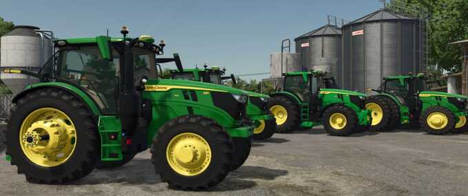 John Deere 6R Series Pack Mod Image