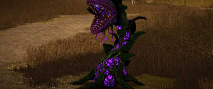 Decoration Halloween Monster Plant Farming Simulator mod