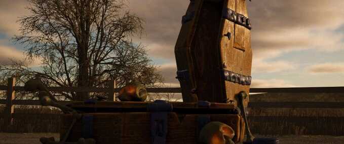 Decoration Halloween Spooky Coffin Farming Simulator mod