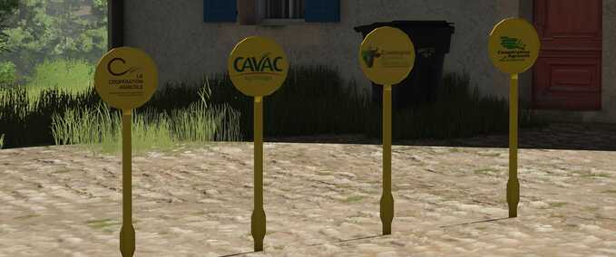 Decoration Placeable Milestone Farming Simulator mod