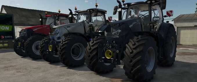 Case IH Optum AFS + Steyr Terrus CVT + New Holland T7 HD Mod Image