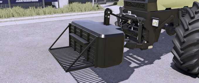 weights Lizard 1050 kg Front and Rear Weight Farming Simulator mod