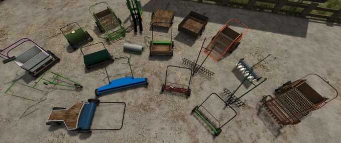 Mod Packs Hand Pushable Machines Pack Farming Simulator mod
