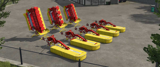 Mower Pöttinger NOVACAT / EUROCAT Mower Pack Farming Simulator mod
