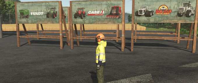 Decoration Billboard Pack Farming Simulator mod