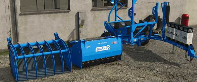 Bale Wrappers EuroMilk Scorpio, Alligator & Shark Pack Farming Simulator mod