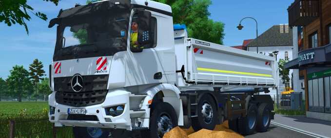 Mercedes Arocs 8×8 Mod Image