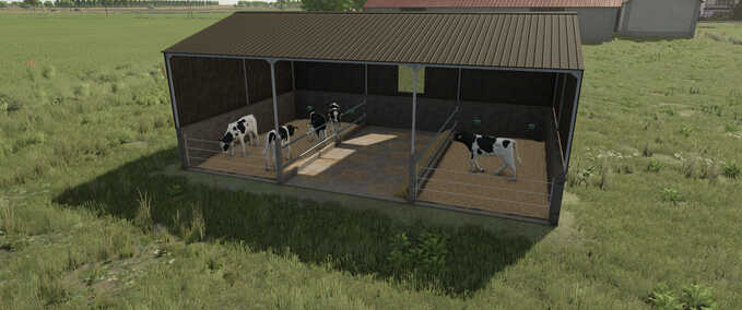 Animal Pens Metal Cow Shed Farming Simulator mod