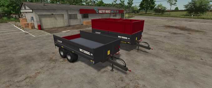 Trailers Lizard WS 130DG Farming Simulator mod