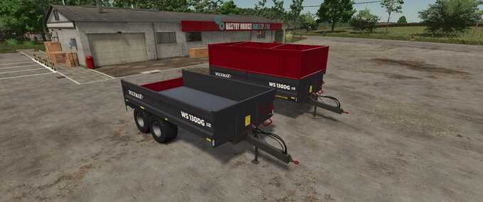 Trailers Weckman WS 130DG Farming Simulator mod