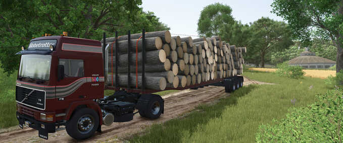 Forestry Old Log Trailer Farming Simulator mod