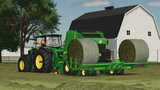 John Deere 561R Round Baler with A520R Accumulator Mod Thumbnail