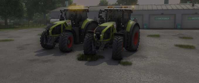Claas Claas Axion 920-960 + W 1800 Weight Farming Simulator mod